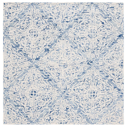 Tapis en laine moderne à motif floral Gertrida, fait main par SAFAVIEH