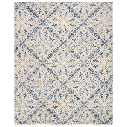 Tapis en laine moderne à motif floral Gertrida, fait main par SAFAVIEH
