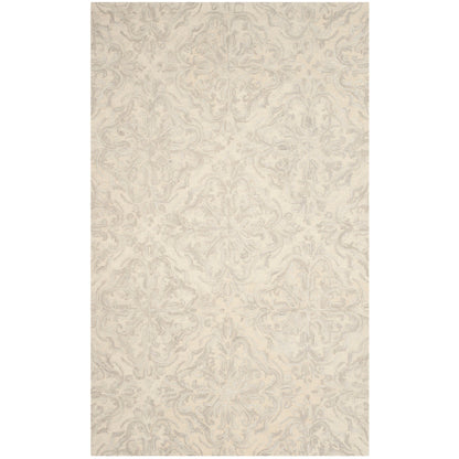Tapis en laine moderne à motif floral Gertrida, fait main par SAFAVIEH