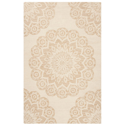 Tapis en laine SAFAVIEH Blossom Oriella fait main, motif floral moderne