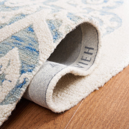 Tapis en laine SAFAVIEH Blossom Oriella fait main, motif floral moderne