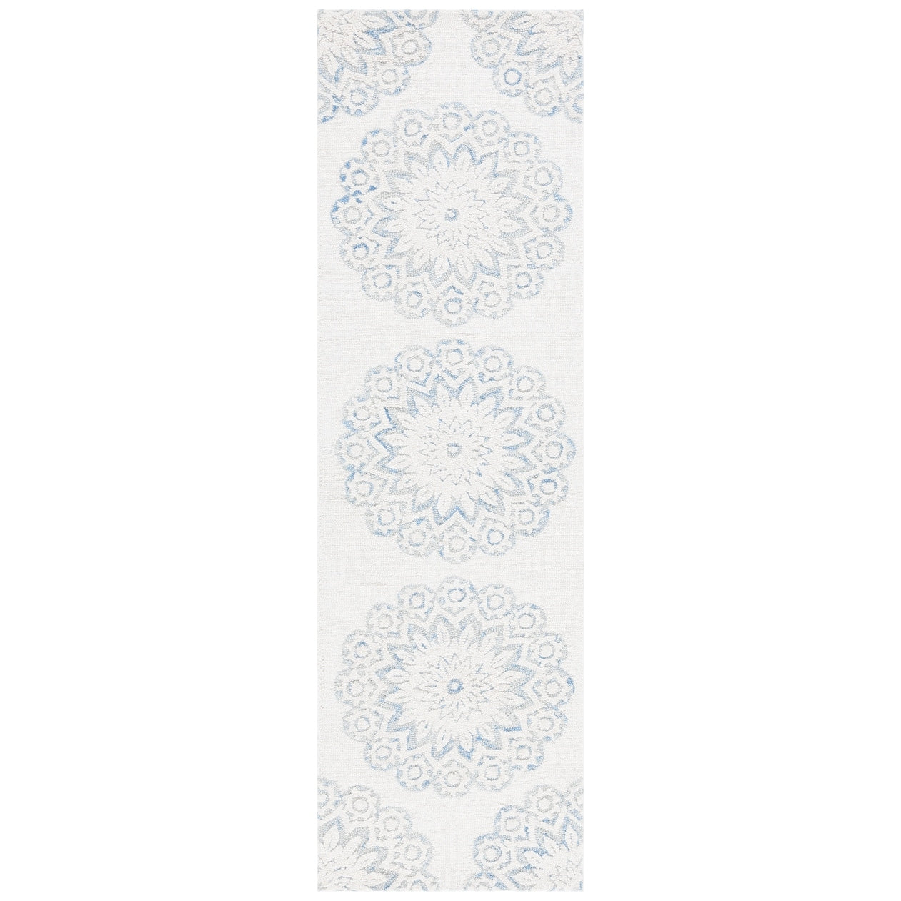 Tapis en laine SAFAVIEH Blossom Oriella fait main, motif floral moderne