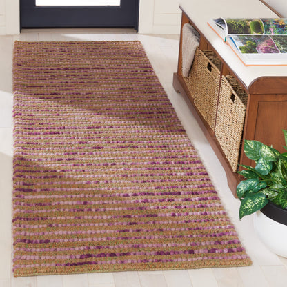 SAFAVIEH Tapis bohème fait à la main en jute et en laine Jelisava