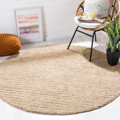 SAFAVIEH Tapis bohème fait à la main en jute et en laine Jelisava