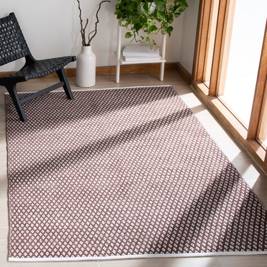 Tapis SAFAVIEH fait main Boston Shirine Coastal en coton tissé à plat