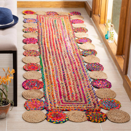 Tapis en jute côtier SAFAVIEH fait main, style Cape Cod Diora