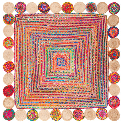 Tapis en jute côtier SAFAVIEH fait main, style Cape Cod Diora