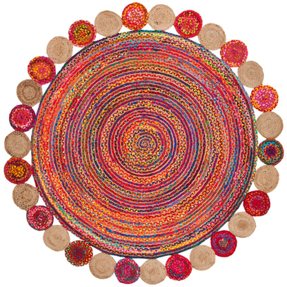 Tapis en jute côtier SAFAVIEH fait main, style Cape Cod Diora