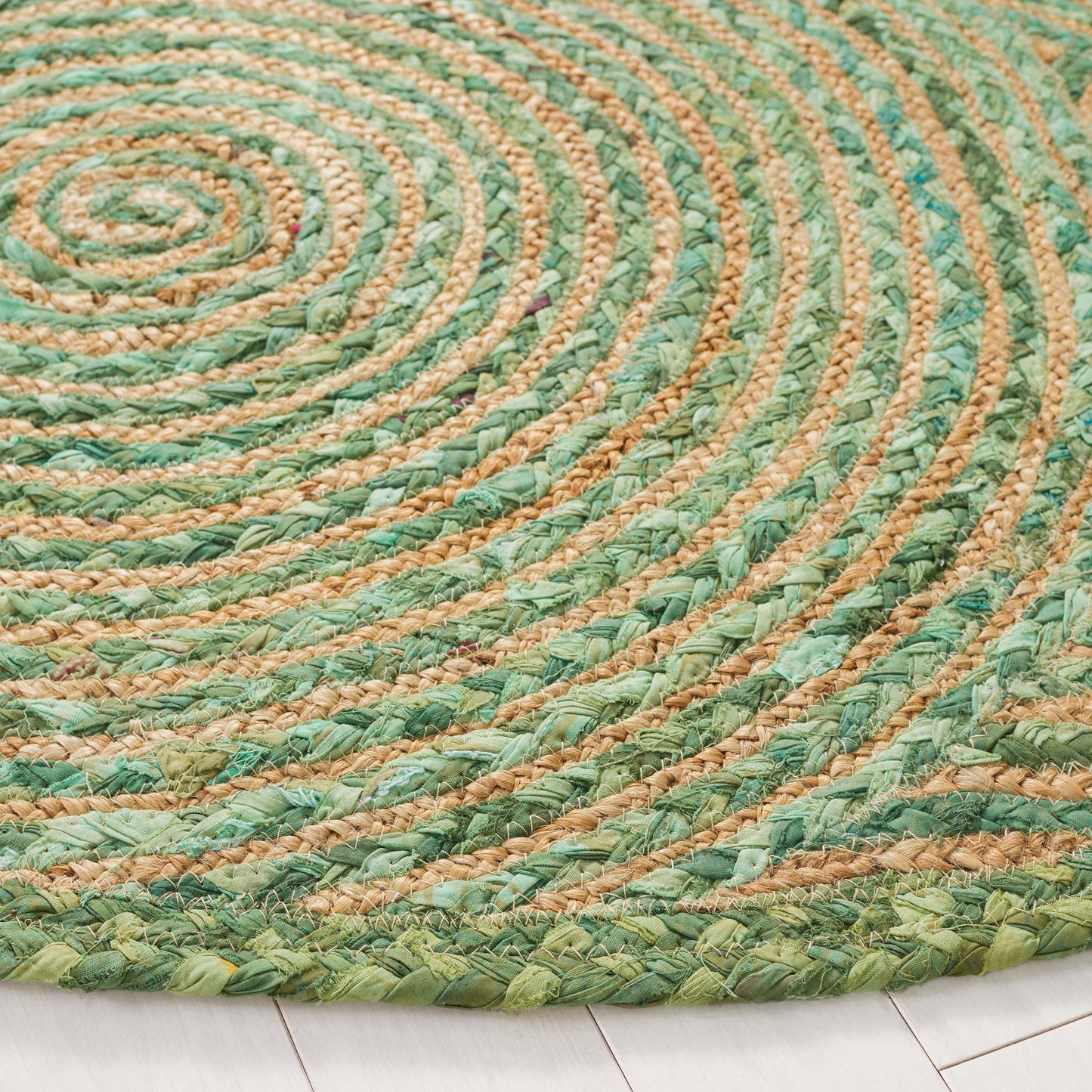 Tapis en jute côtier Eulogia de Cape Cod, fait main par SAFAVIEH