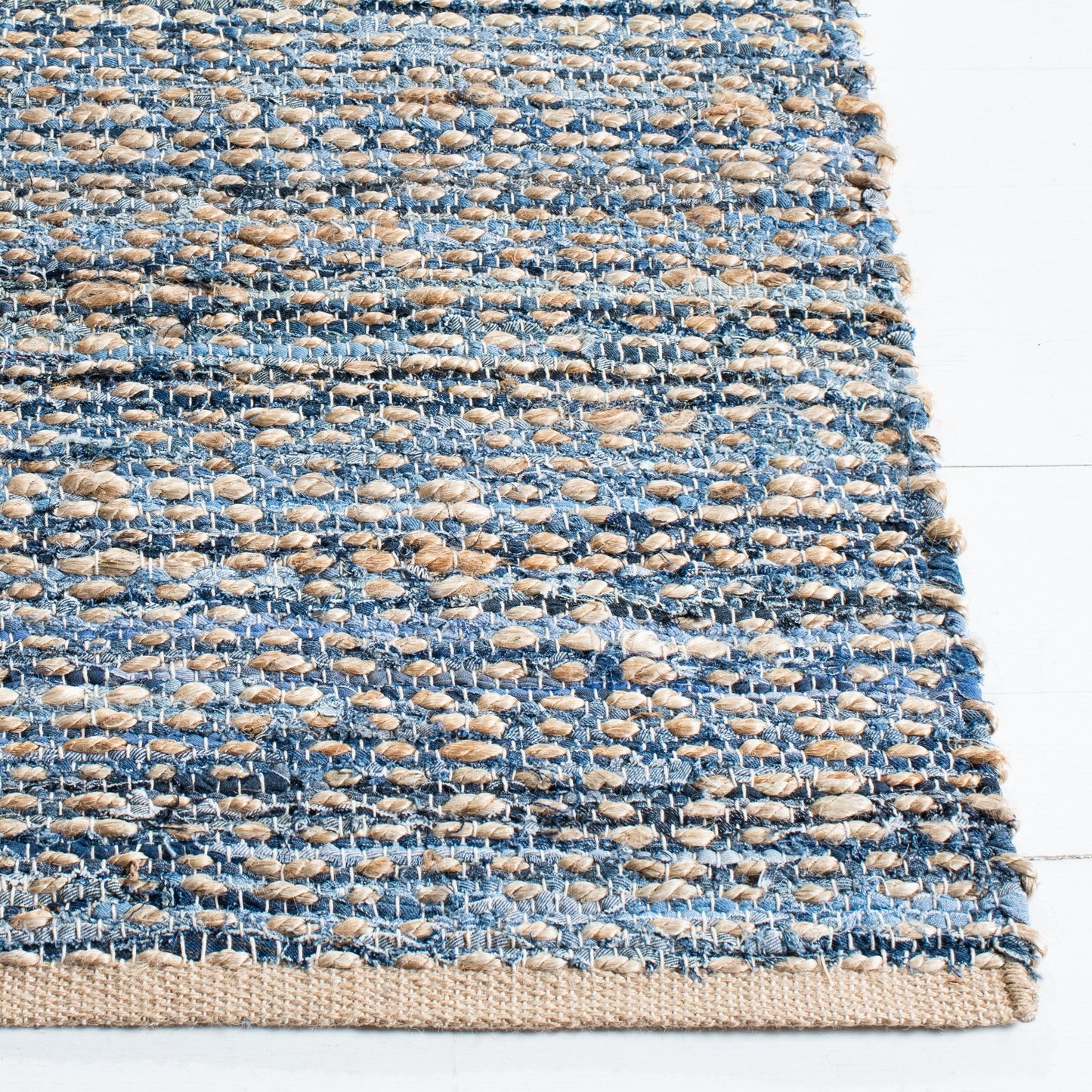 Tapis côtier en jute SAFAVIEH fait main, style Cape Cod Irenea
