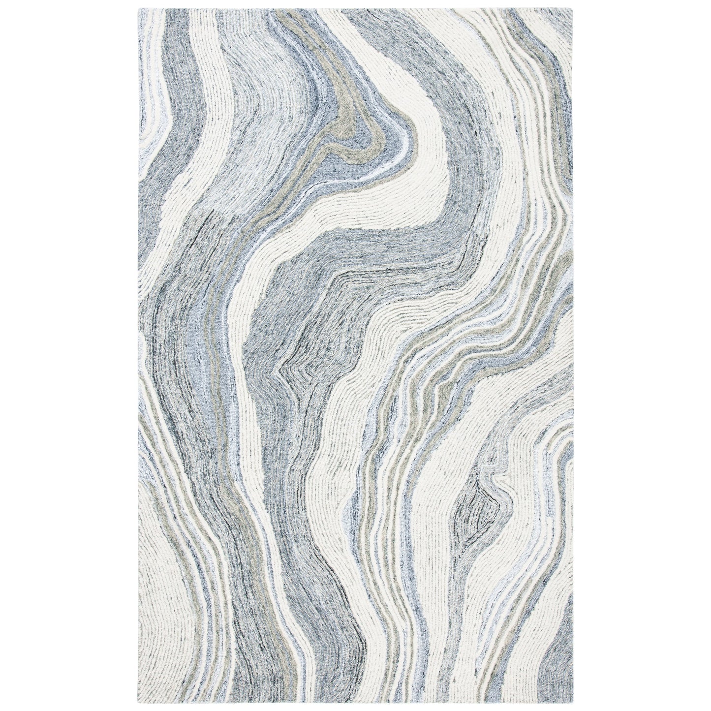 Tapis en laine SAFAVIEH fait main Fifth Avenue Klari Moderne Abstrait
