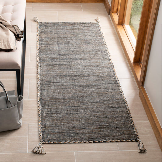 Tapis décontracté en coton tissé à plat SAFAVIEH Montauk Jahi à carreaux, fait main