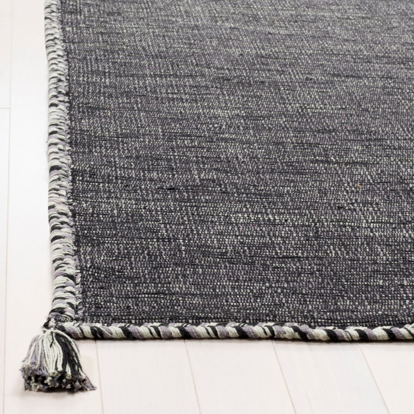 Tapis décontracté en coton tissé à plat SAFAVIEH Montauk Jahi à carreaux, fait main