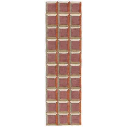 Tapis en laine SAFAVIEH fait main, style Hikariko, moderne du milieu du siècle