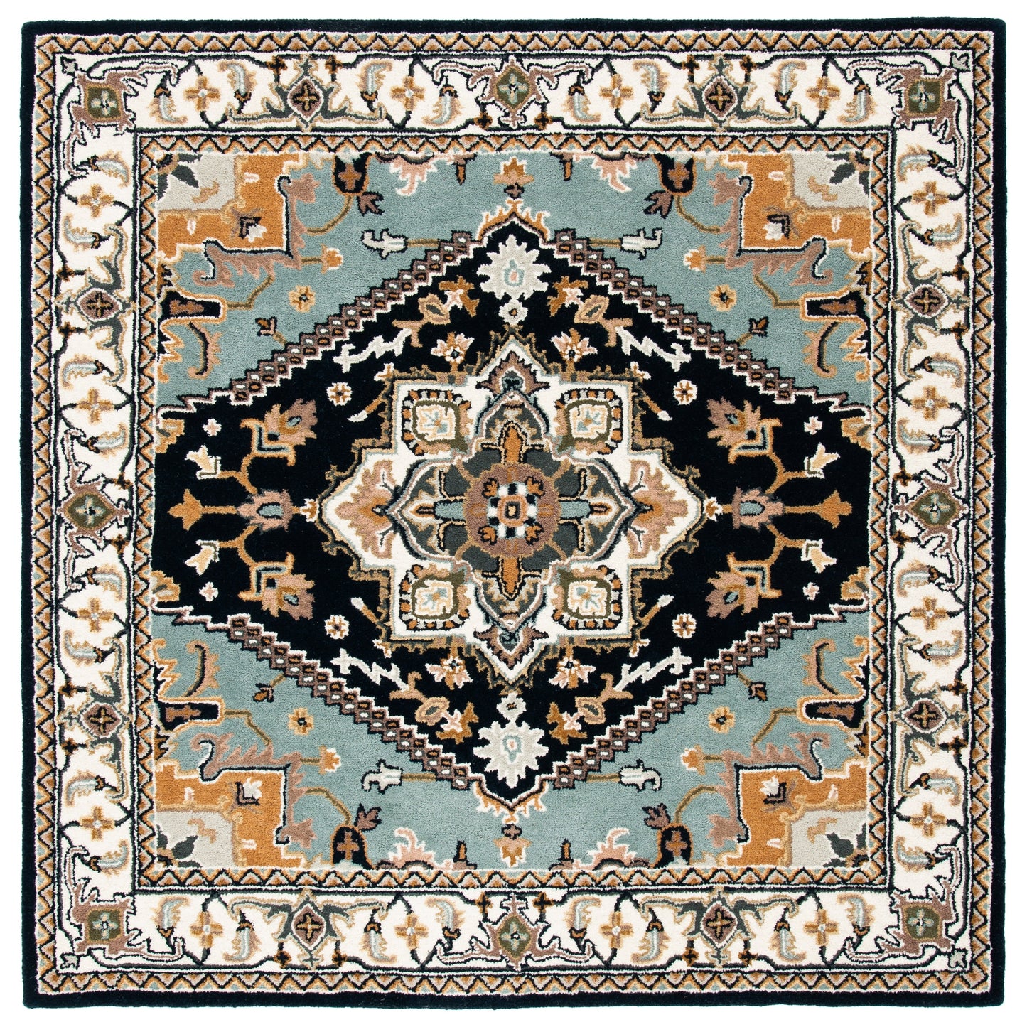 Tapis oriental traditionnel en laine SAFAVIEH fait main, héritage Carrol
