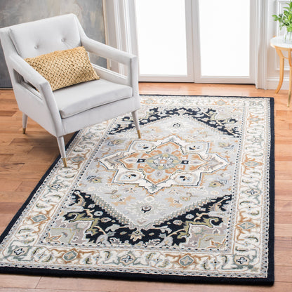 Tapis oriental traditionnel en laine SAFAVIEH fait main, héritage Carrol