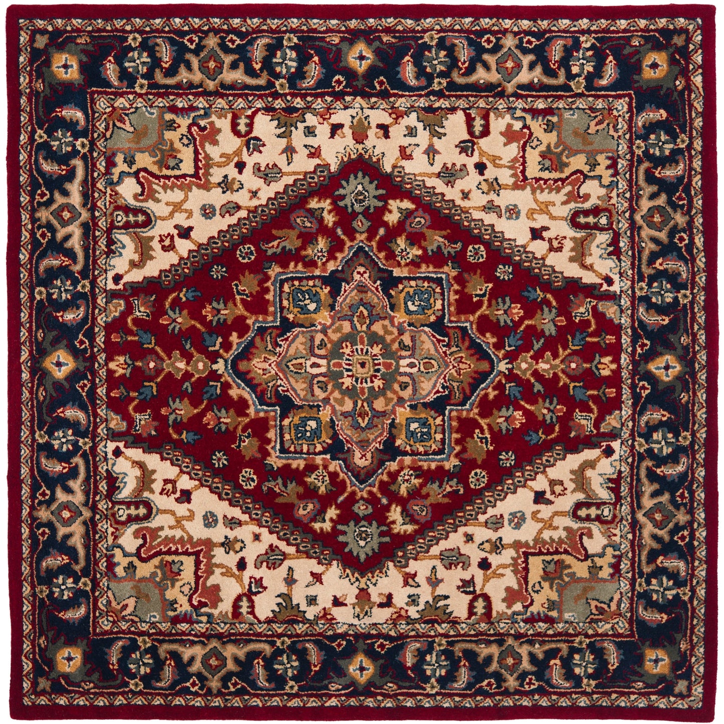Tapis oriental traditionnel en laine SAFAVIEH fait main, héritage Carrol