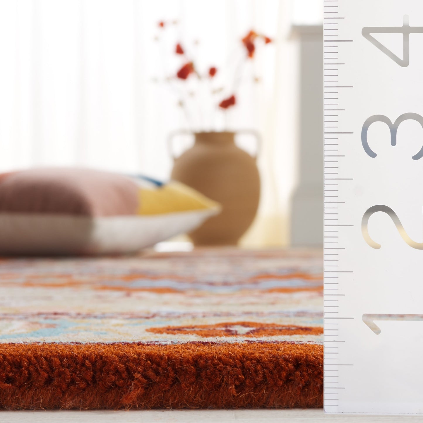 Tapis oriental traditionnel en laine SAFAVIEH fait main, héritage Carrol