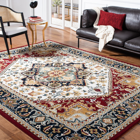 Tapis oriental traditionnel en laine SAFAVIEH fait main, héritage Carrol