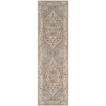 Tapis oriental traditionnel en laine SAFAVIEH fait main, style Dahlia flottant, héritage.