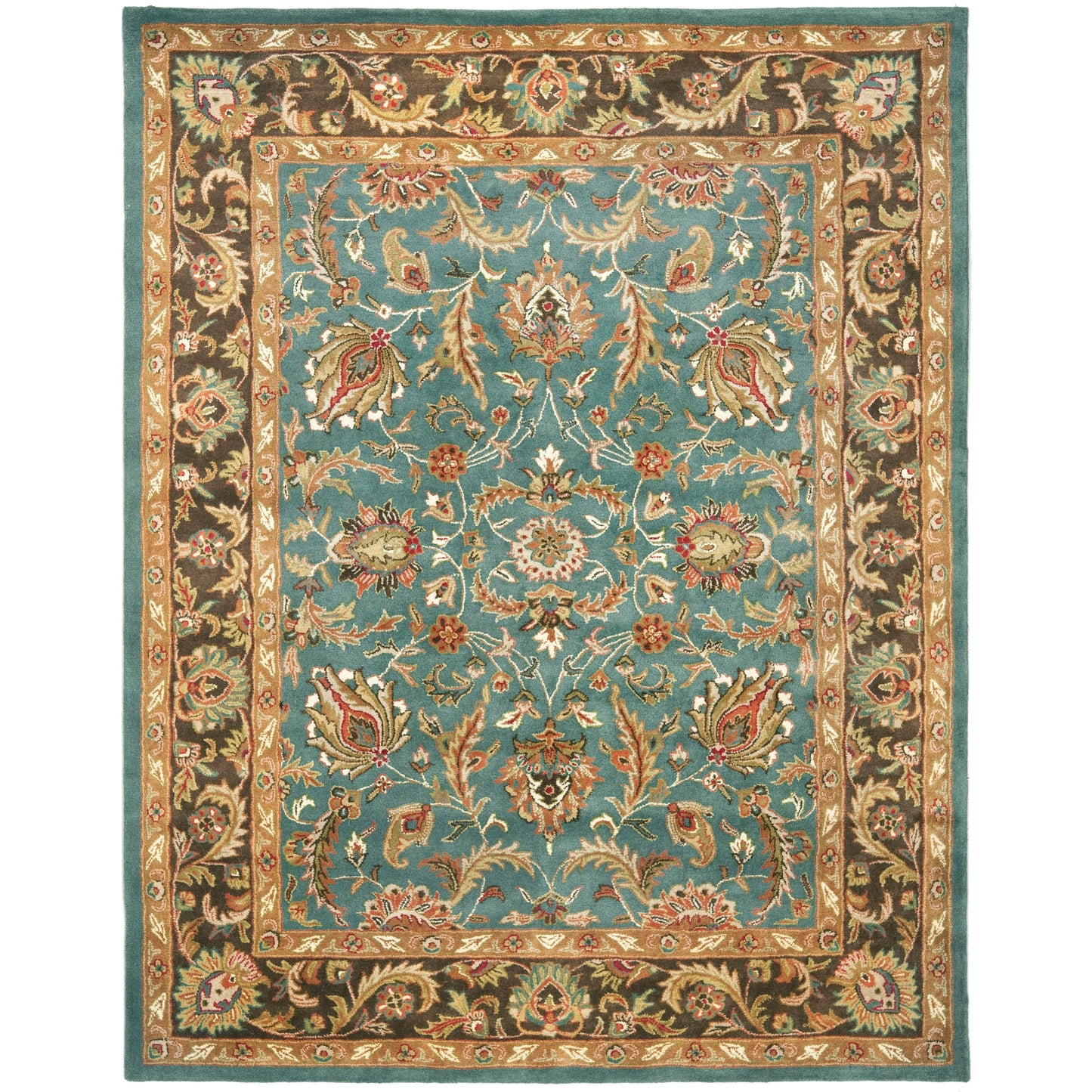 Tapis oriental traditionnel en laine SAFAVIEH fait main, héritage de la pleine floraison