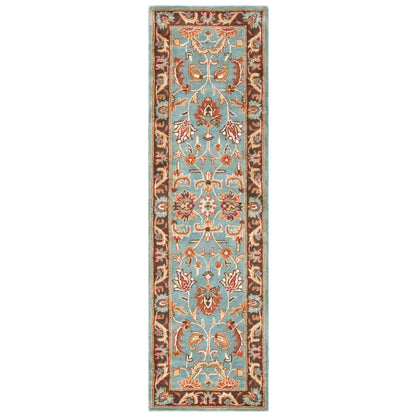 Tapis oriental traditionnel en laine SAFAVIEH fait main, héritage de la pleine floraison