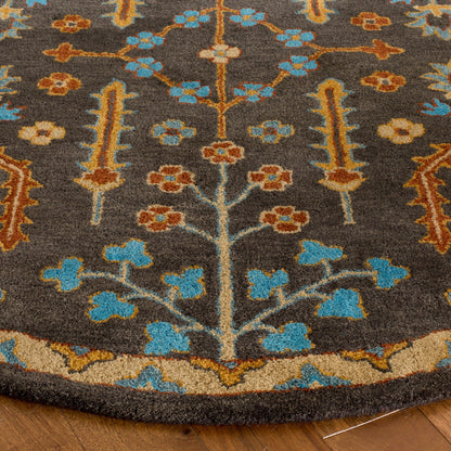 Tapis oriental traditionnel en laine SAFAVIEH fait main, voyage au cœur du patrimoine