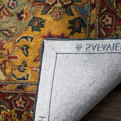 Tapis oriental traditionnel en laine SAFAVIEH fait main, motif reptiles.