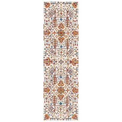 Tapis en laine à motif floral Snjolaug fait main SAFAVIEH Heritage