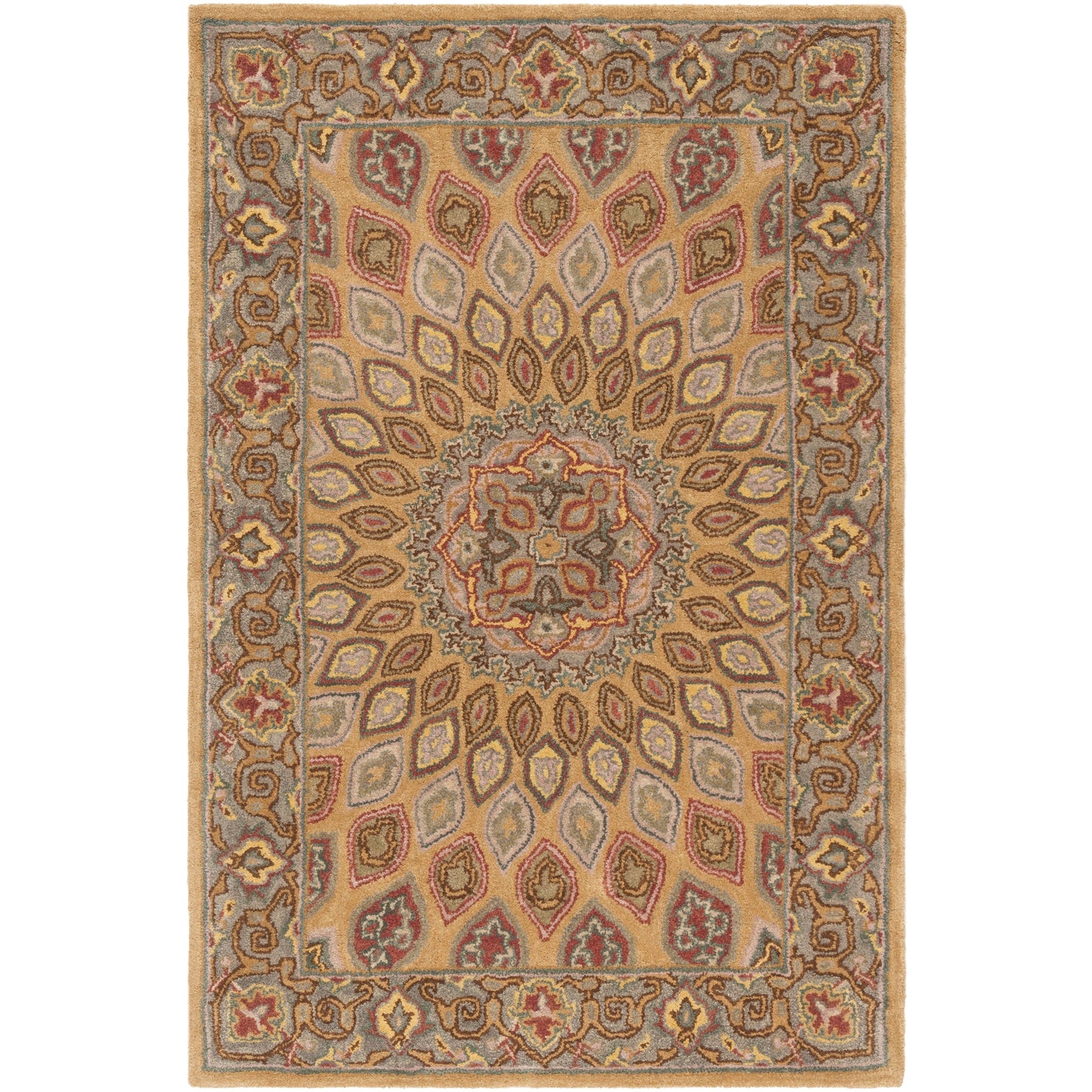 Tapis oriental traditionnel en laine SAFAVIEH fait main, modèle Heritage Wayfarer