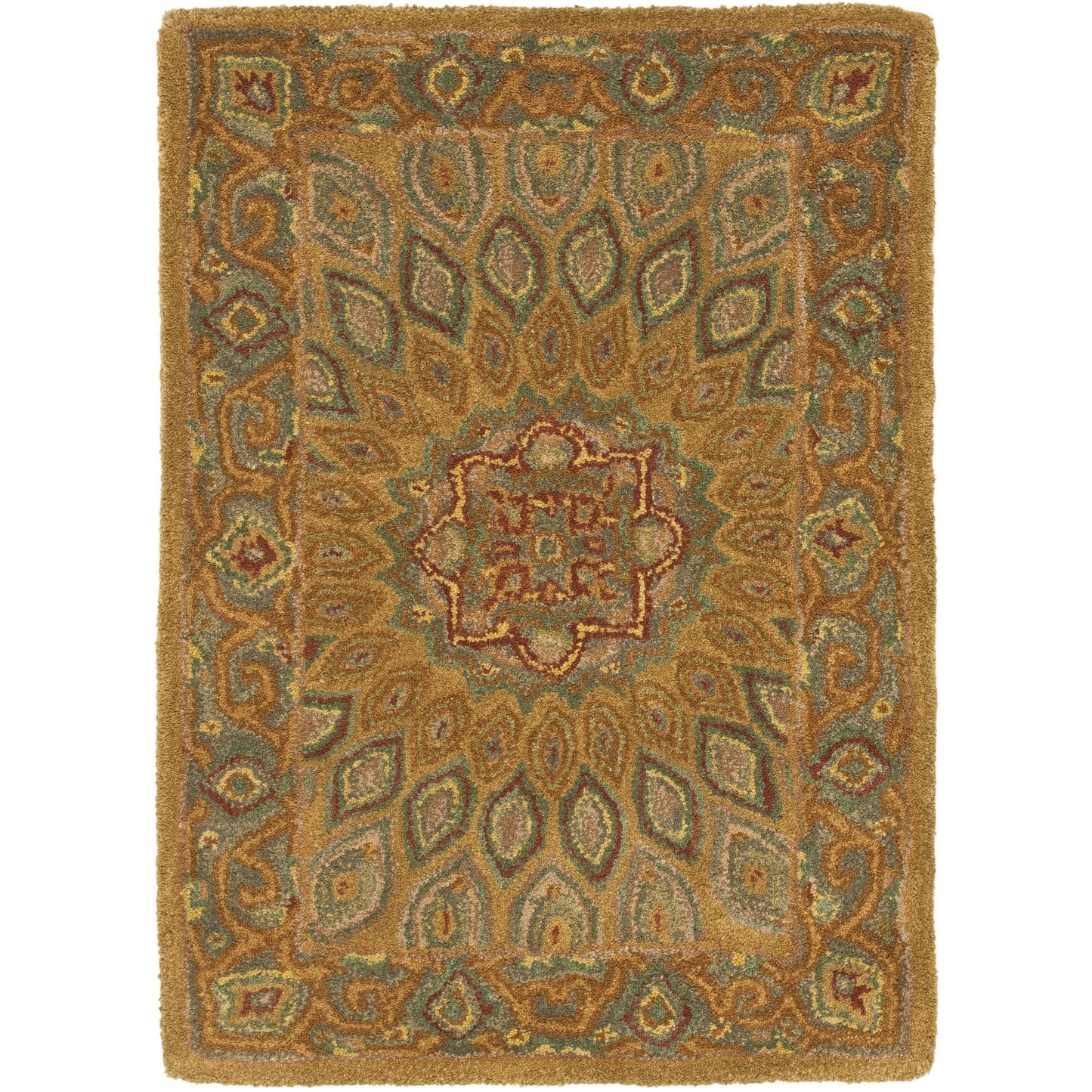 Tapis oriental traditionnel en laine SAFAVIEH fait main, modèle Heritage Wayfarer
