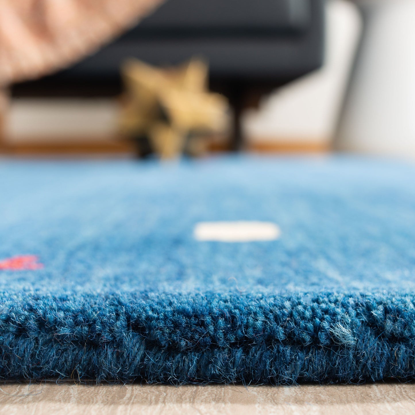 SAFAVIEH Tapis en laine à bordure Annelene Himalaya fait à la main