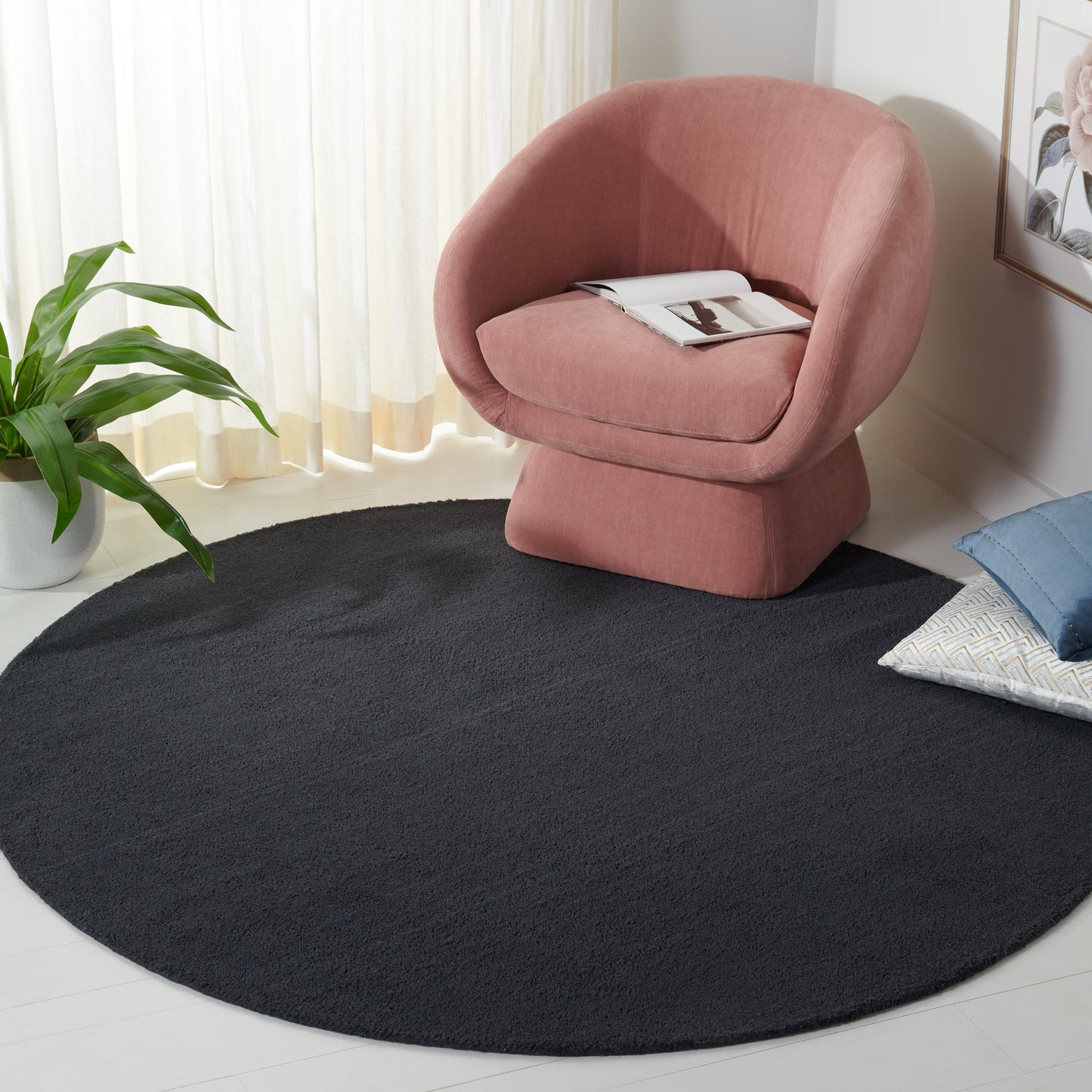 Tapis moderne en laine à carreaux tissés à la main SAFAVIEH Himalaya
