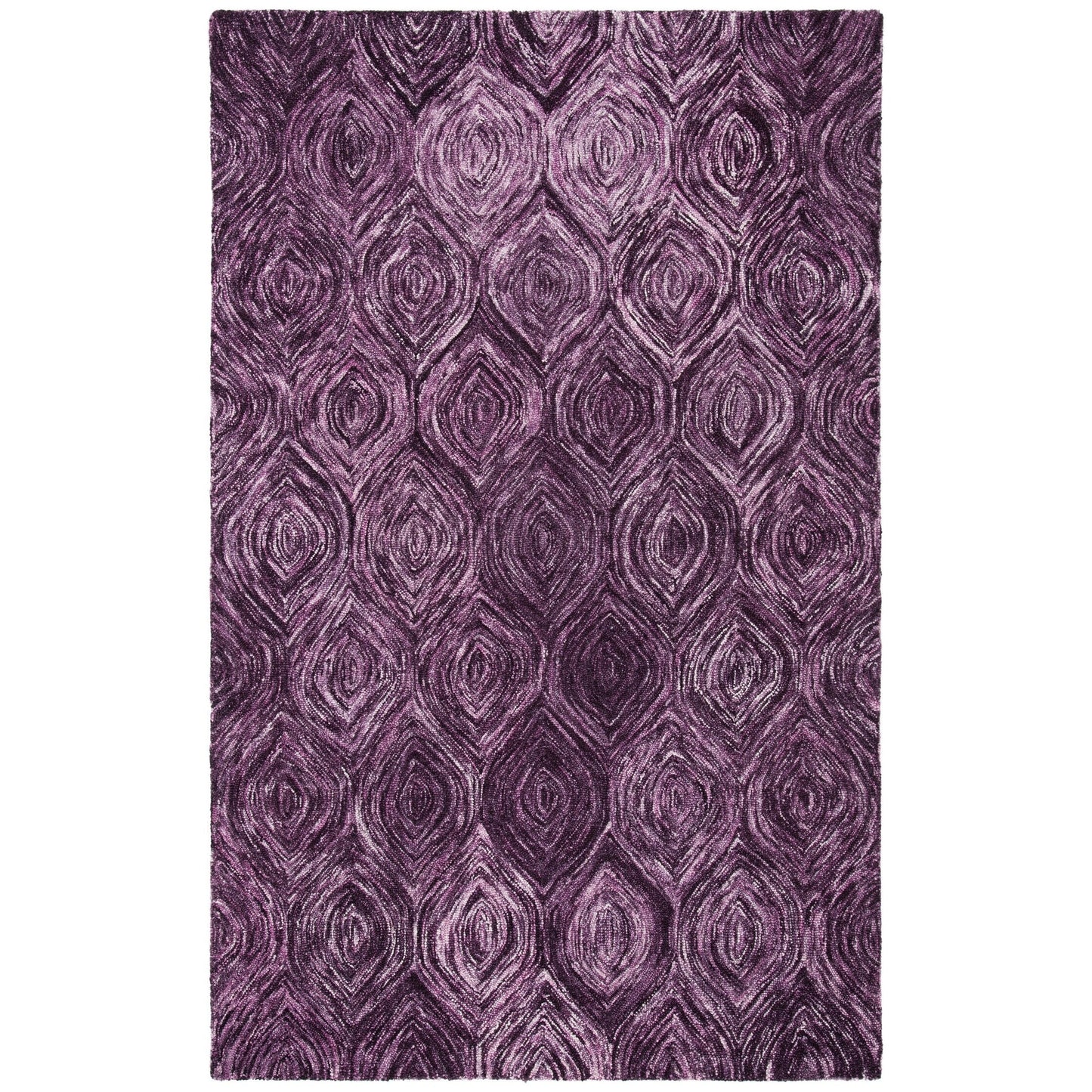 SAFAVIEH Tapis en laine Ikat Lilija fait main