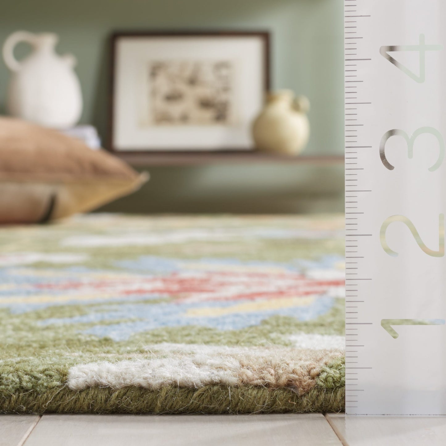 Tapis en laine fait main SAFAVIEH Jardin Asya Country