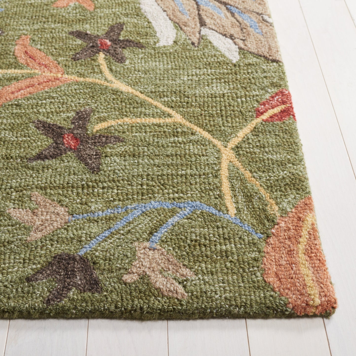 Tapis en laine fait main SAFAVIEH Jardin Asya Country