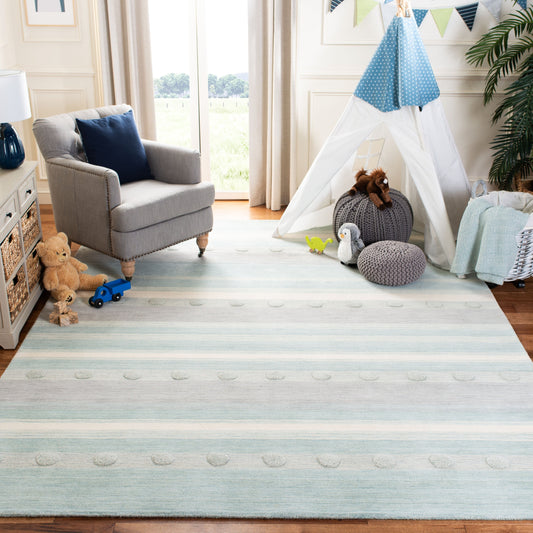 Tapis en laine Kayli pour enfants, fait main, SAFAVIEH