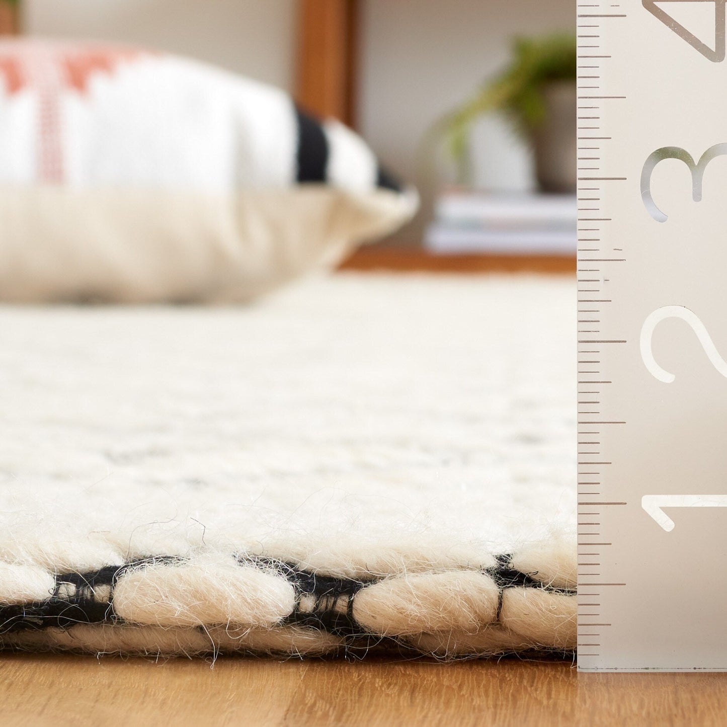 SAFAVIEH Fait main Marbella Gillette Boho Géométrique Laine et Viscose