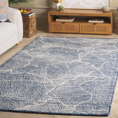 Tapis en laine SAFAVIEH Metro Rozsika fait main, style campagne française