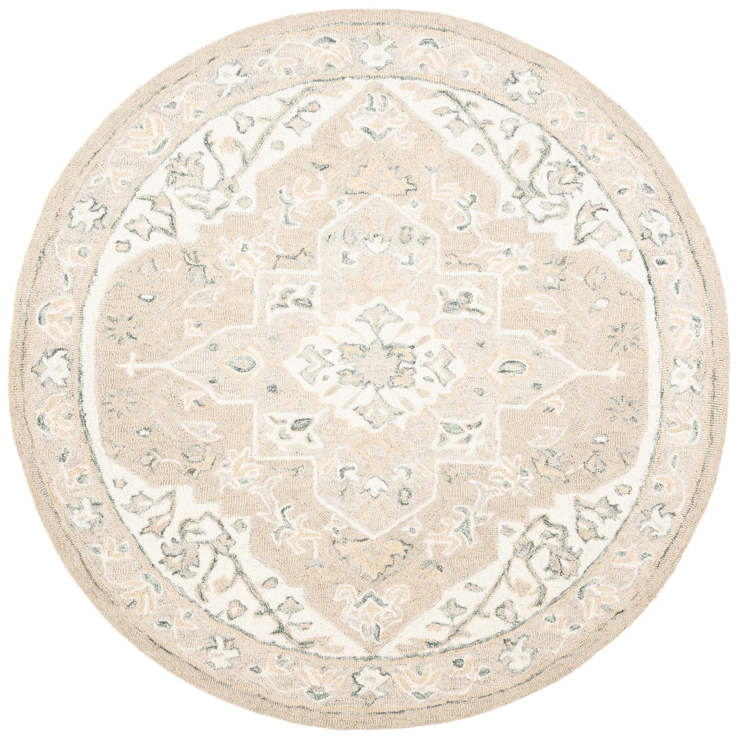 Tapis SAFAVIEH en laine Selveta micro-bouclée faite à la main