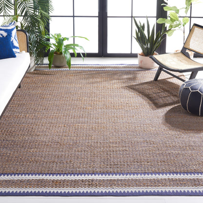 Tapis en jute bohème Jokelien en fibres naturelles fait main SAFAVIEH