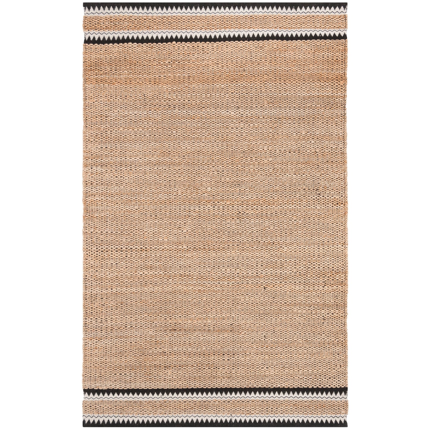 Tapis en jute bohème Jokelien en fibres naturelles fait main SAFAVIEH