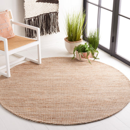 Tapis SAFAVIEH fait main en fibres naturelles Yareli, jute et laine.