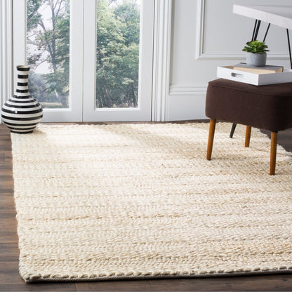 SAFAVIEH Tapis en jute Zaniyah en fibre naturelle fait à la main