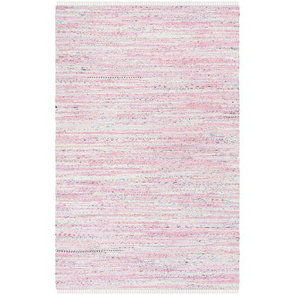 Tapis en coton à rayures scintillantes fait main SAFAVIEH