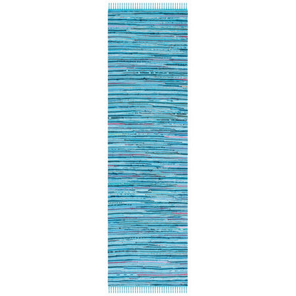 Tapis en coton à rayures scintillantes fait main SAFAVIEH