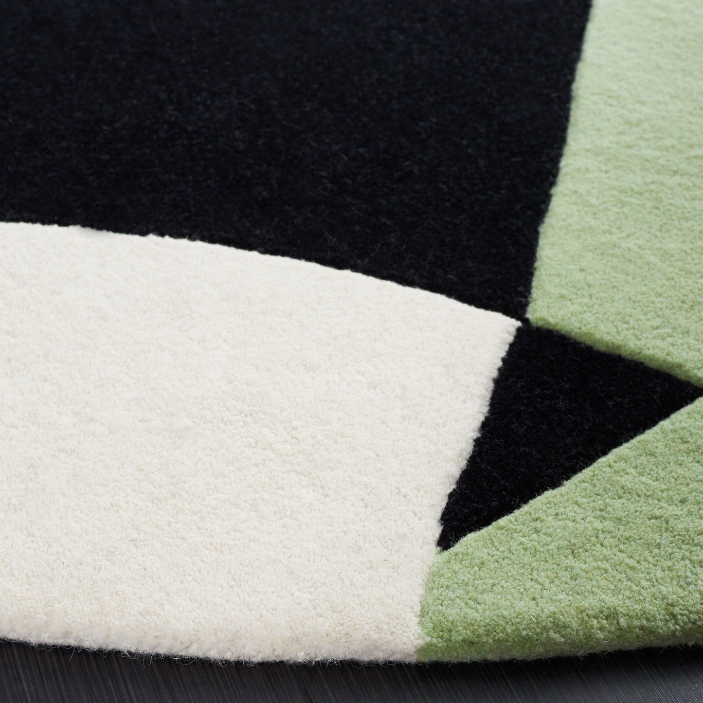 SAFAVIEH Fait main Rodeo Drive Willow Abstrait en laine moderne du milieu du siècle