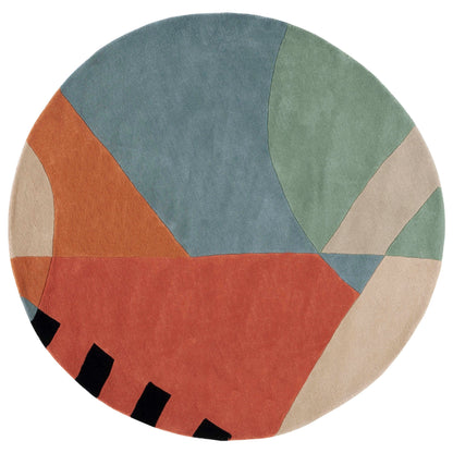 SAFAVIEH Fait main Rodeo Drive Willow Abstrait en laine moderne du milieu du siècle