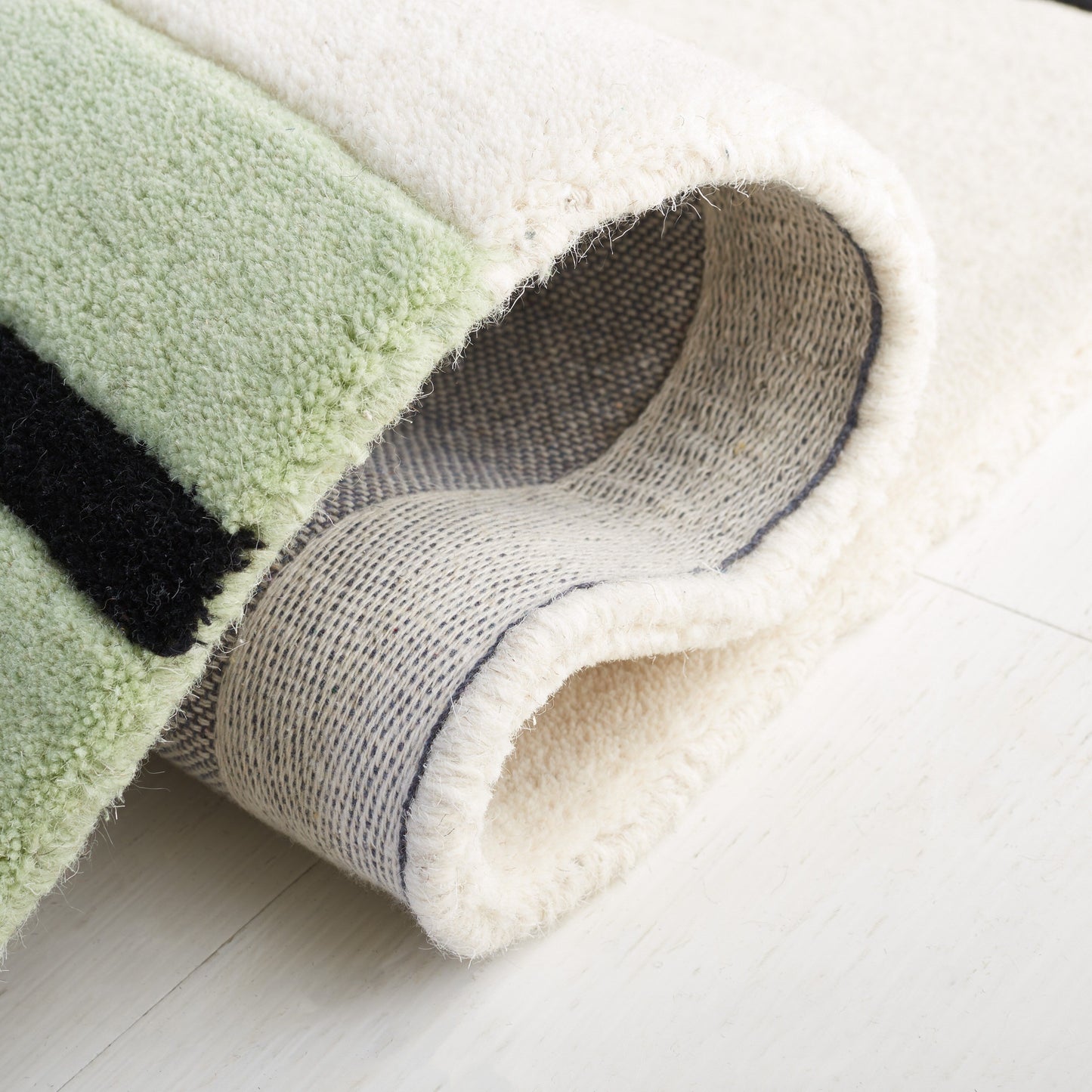 SAFAVIEH Fait main Rodeo Drive Willow Abstrait en laine moderne du milieu du siècle