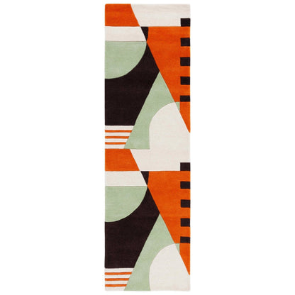 SAFAVIEH Fait main Rodeo Drive Willow Abstrait en laine moderne du milieu du siècle